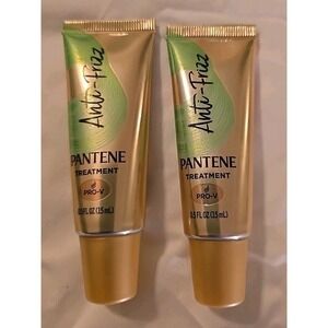 2 X Pantene Pro-V Anti-Frizz Booster Conditioner Mix-In Shot Treatment .5 fl oz